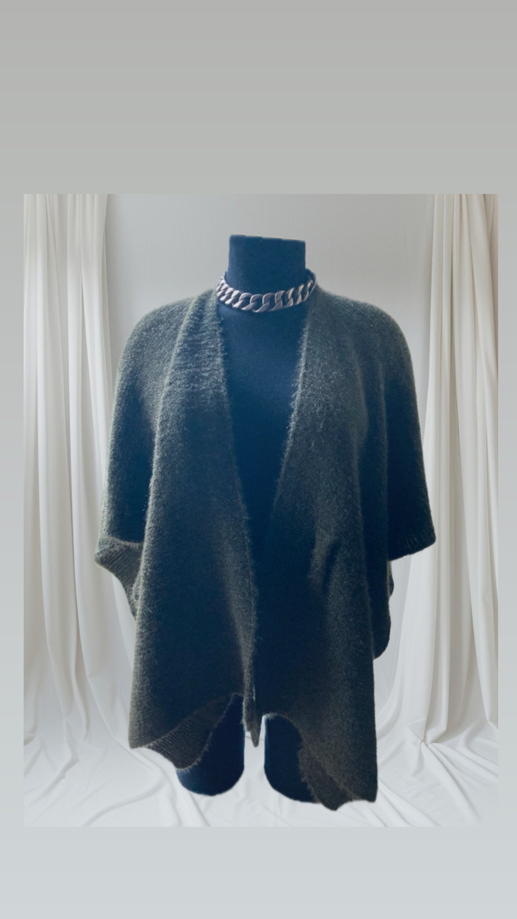 Grand écharpe en laine, Taille L