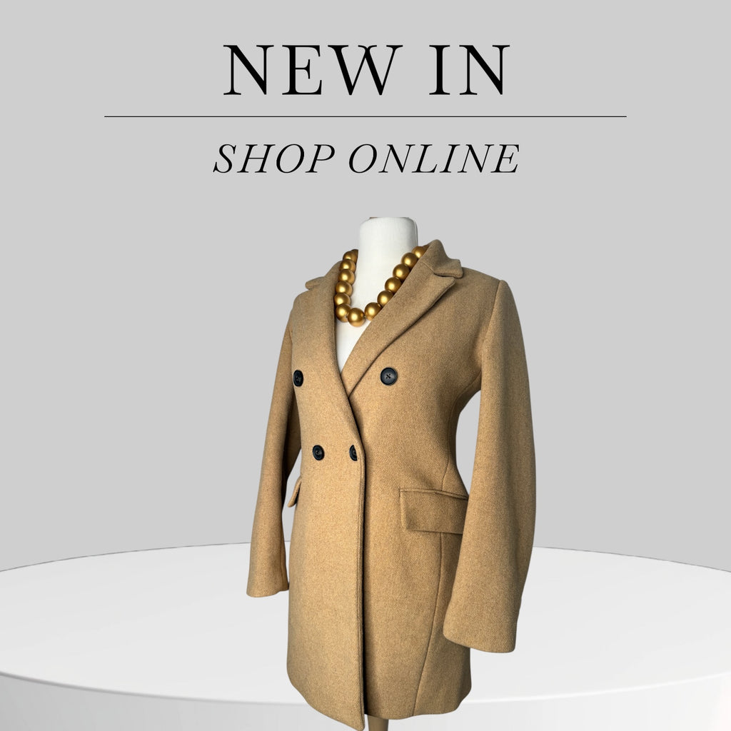 Manteaux Élégant, très Chaud, couleur beige, Taille M