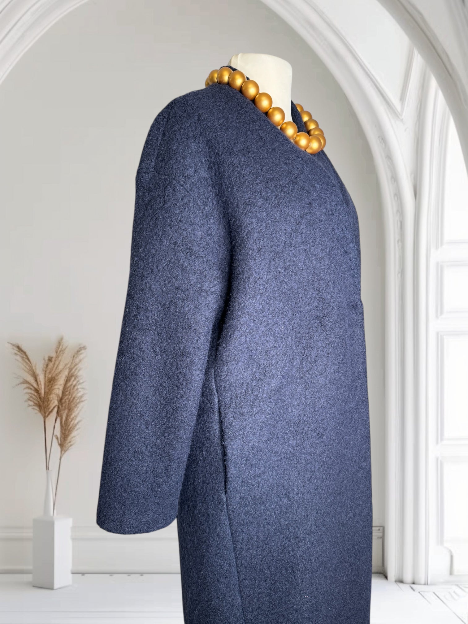 Manteaux Hiver Bleu marine, Taille XL