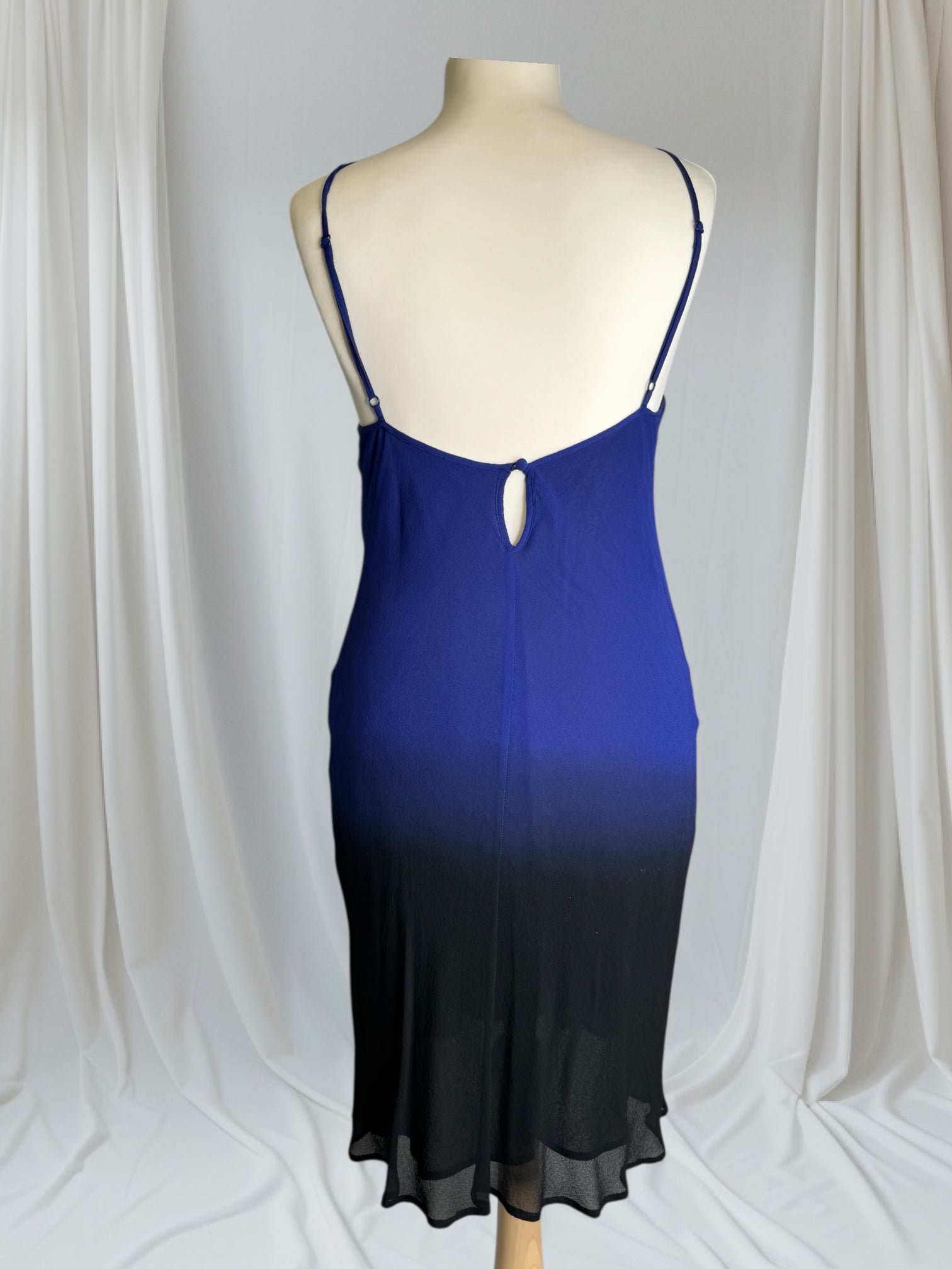 Robe bleu marine, très élégante, Taille M