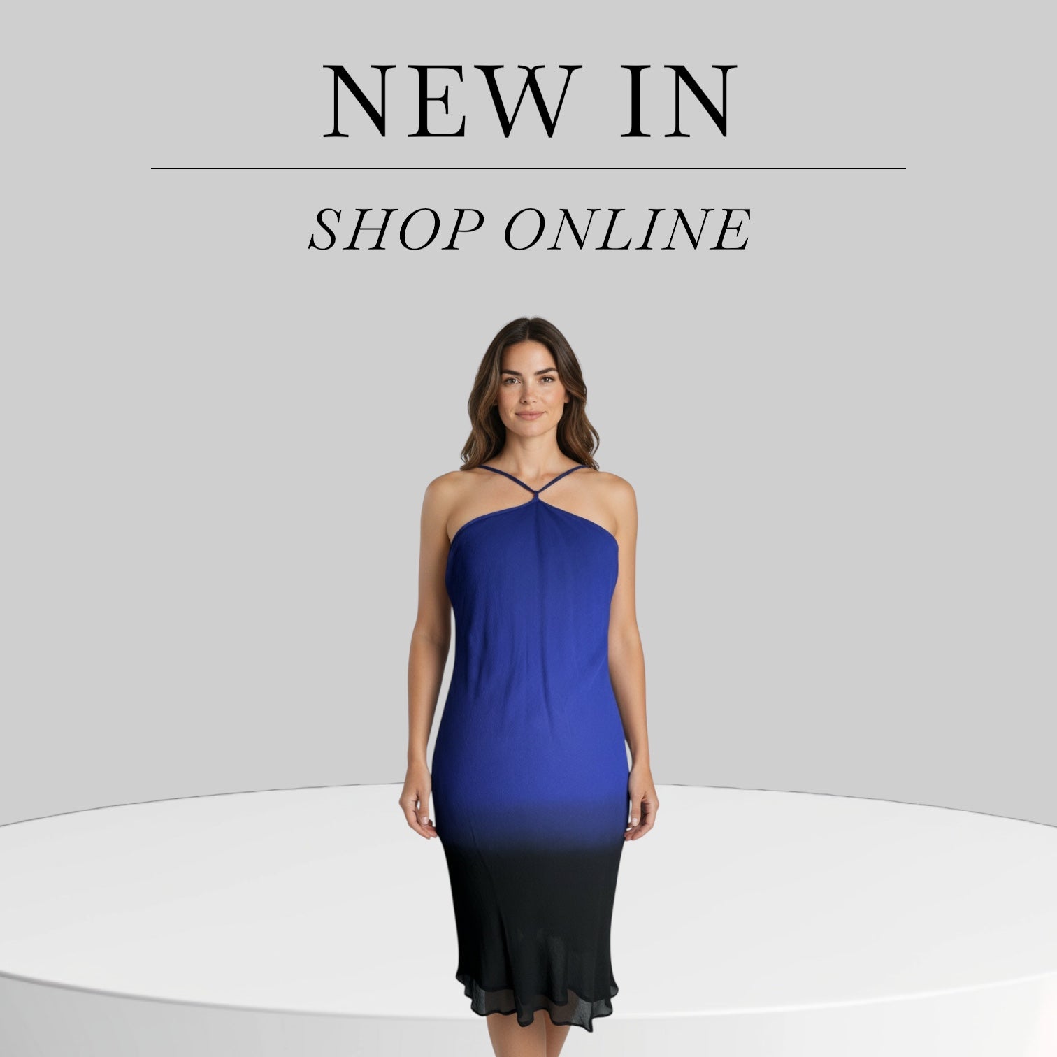 Robe bleu marine, très élégante, Taille M