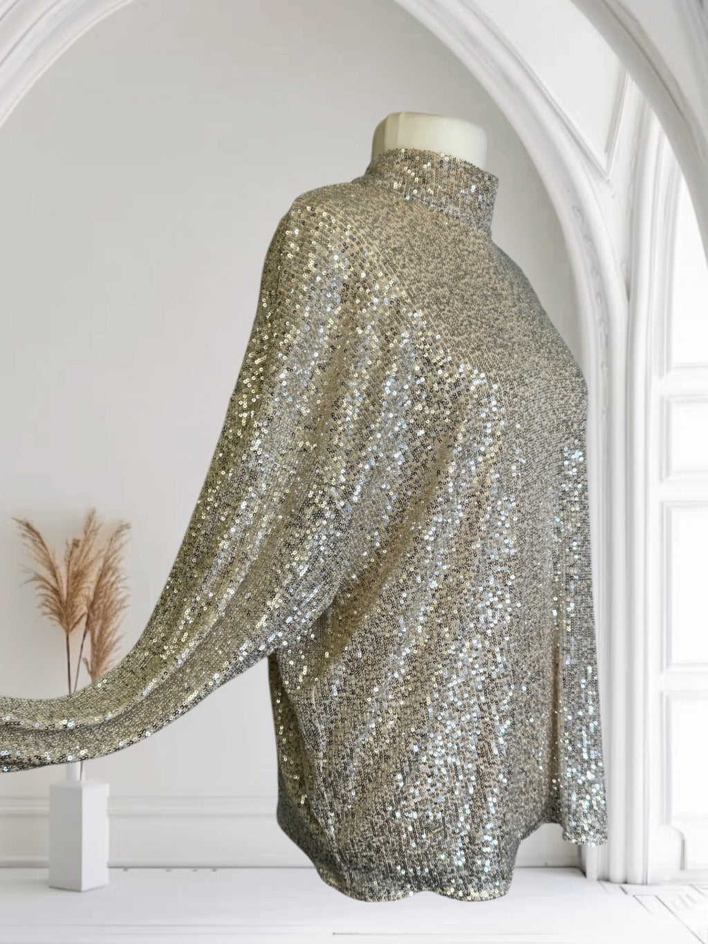 Haut paillettes Taille XL