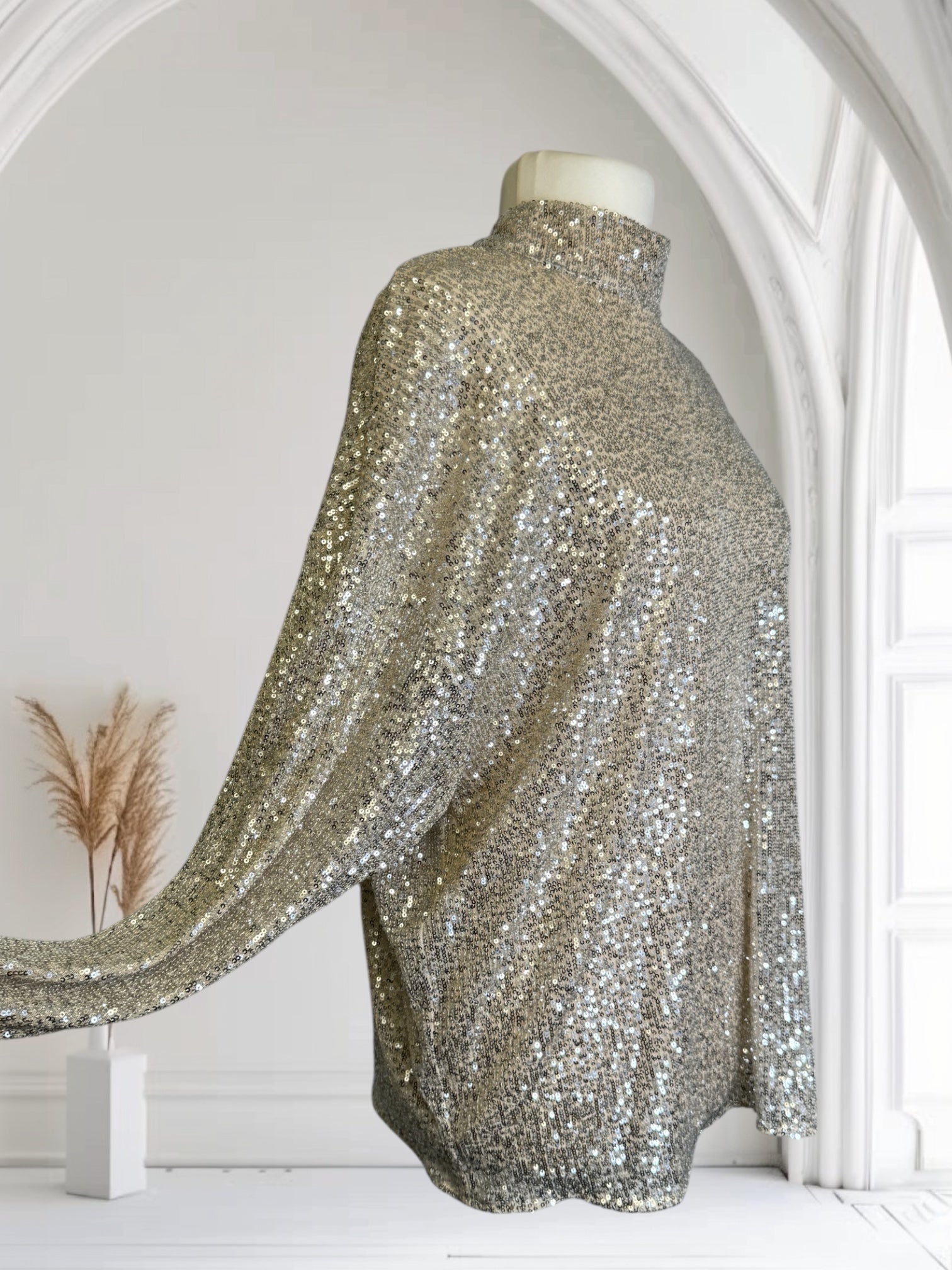 Haut paillettes Taille XL