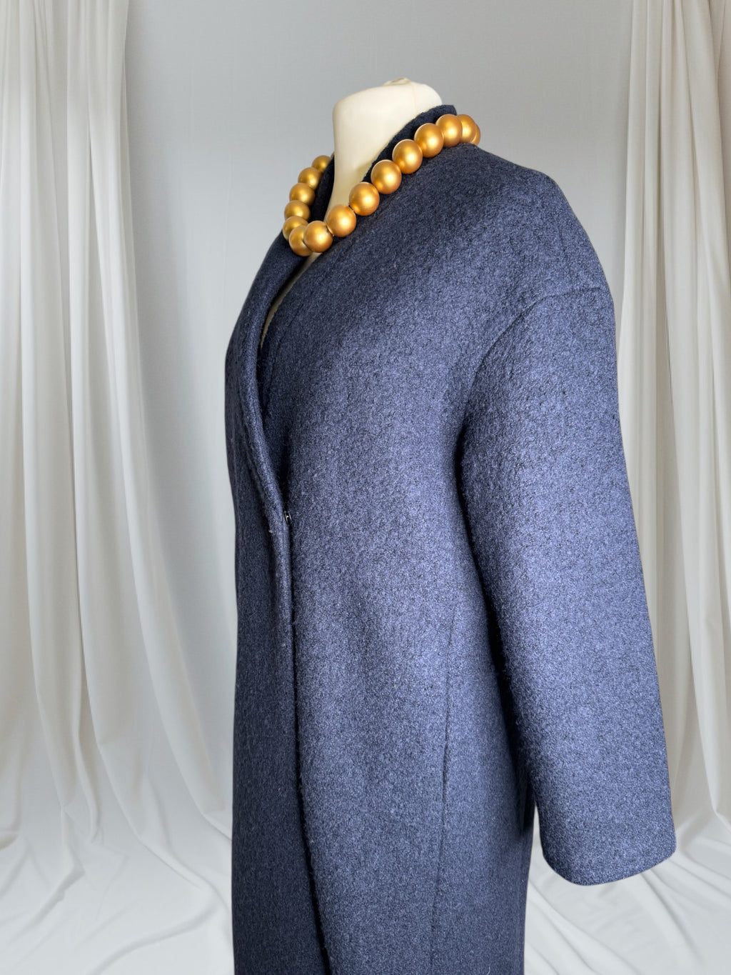 Manteaux Hiver Bleu marine, Taille XL