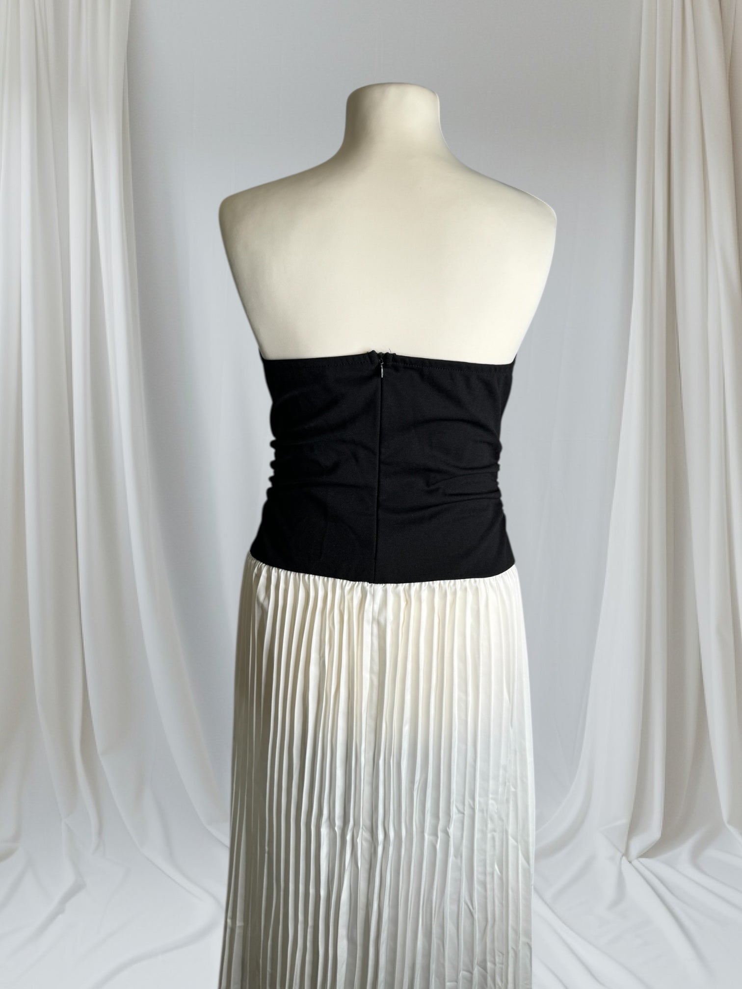 Robe sans bretelles coton ,Taille L-XL, Made in France