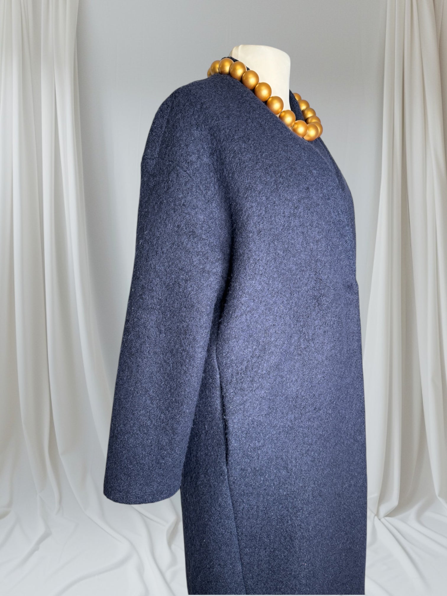 Manteaux Hiver Bleu marine, Taille XL