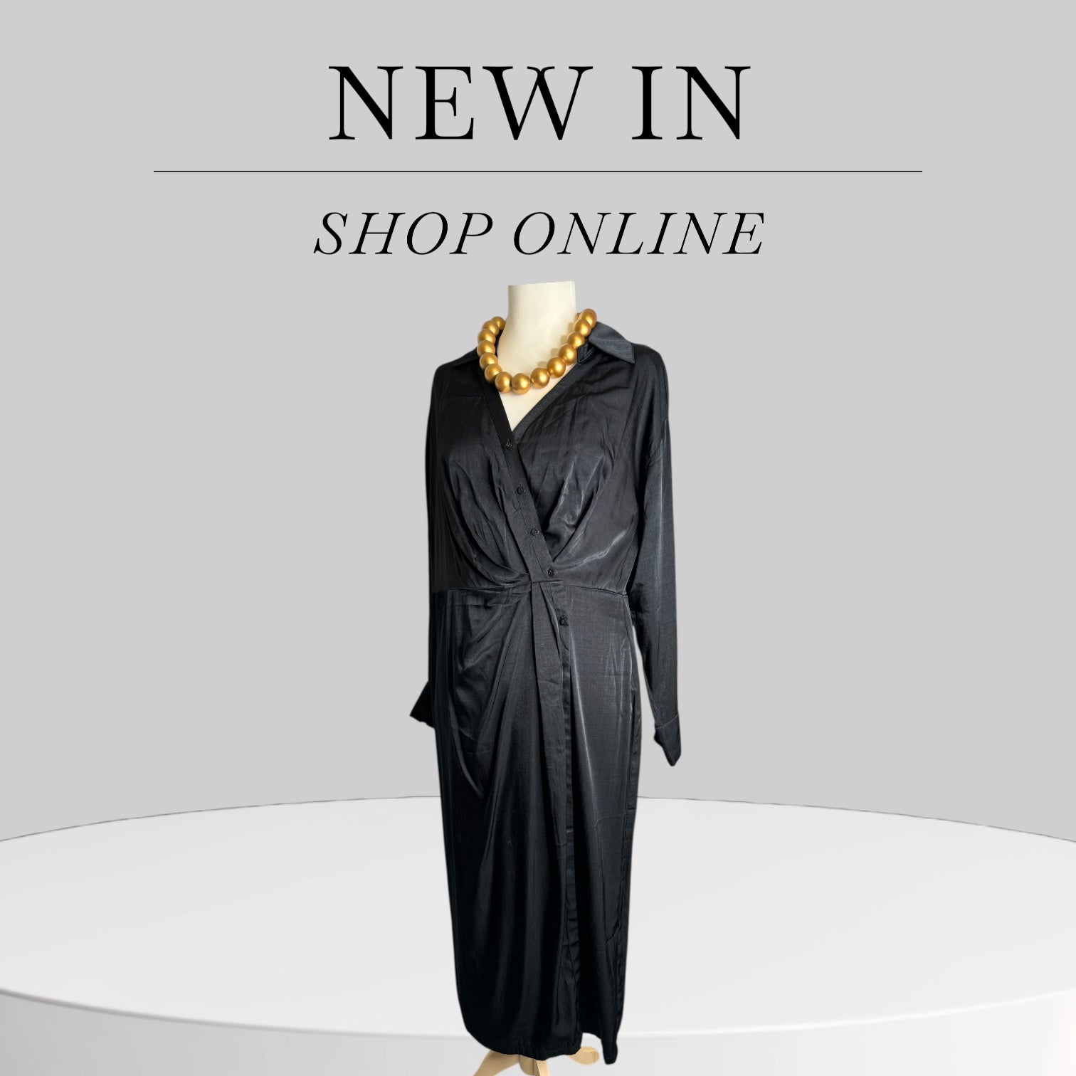 Robe noire, très élégante, Taille M