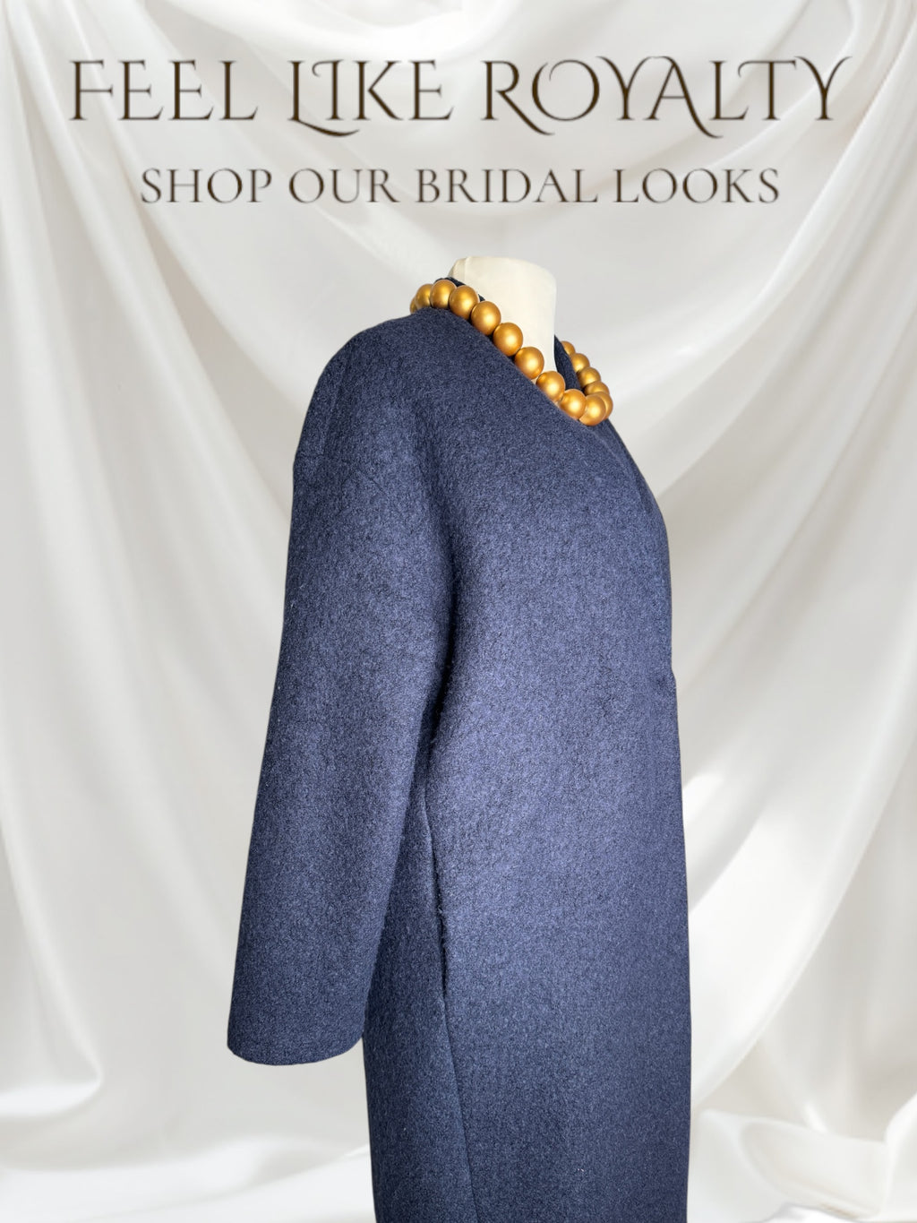 Manteaux Hiver Bleu marine, Taille XL