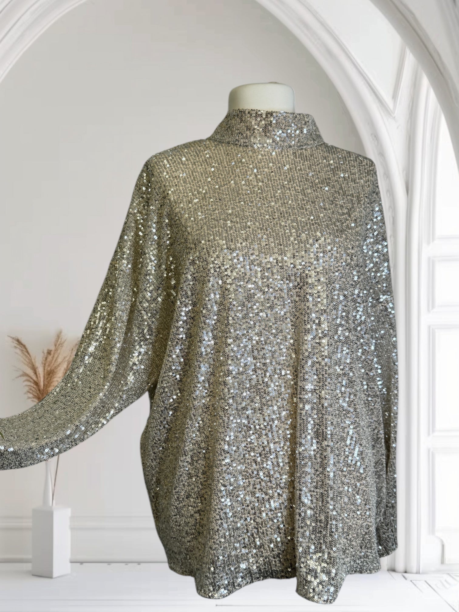Haut paillettes Taille XL