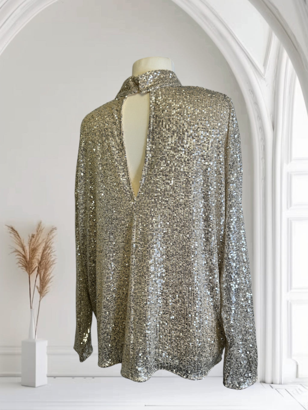 Haut paillettes Taille XL