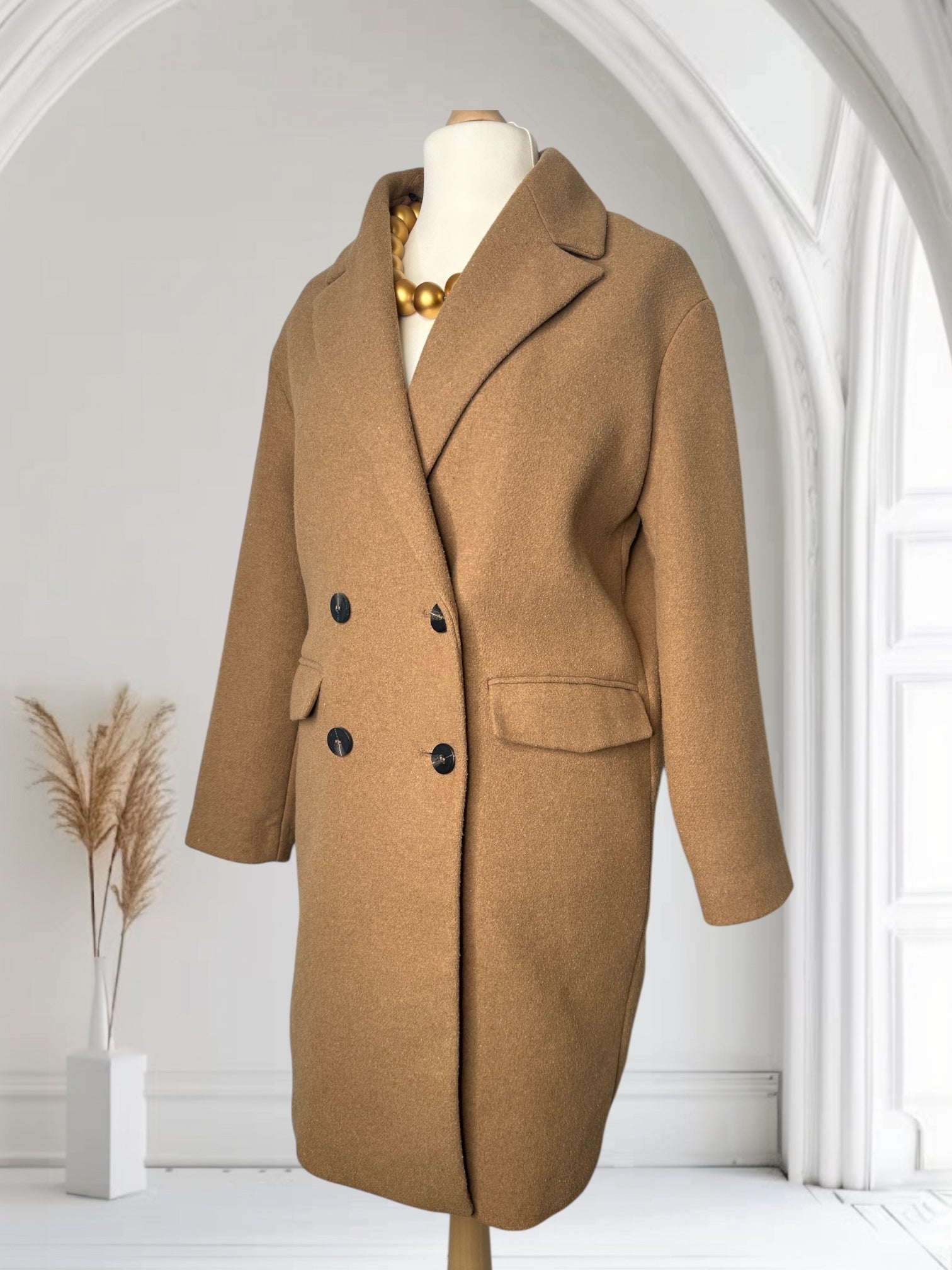 Manteaux Beige, Taille XL