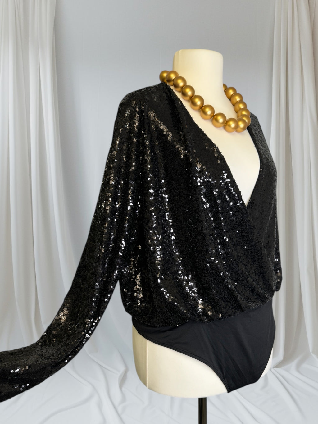 Body femmes, Taille L, avec paillettes