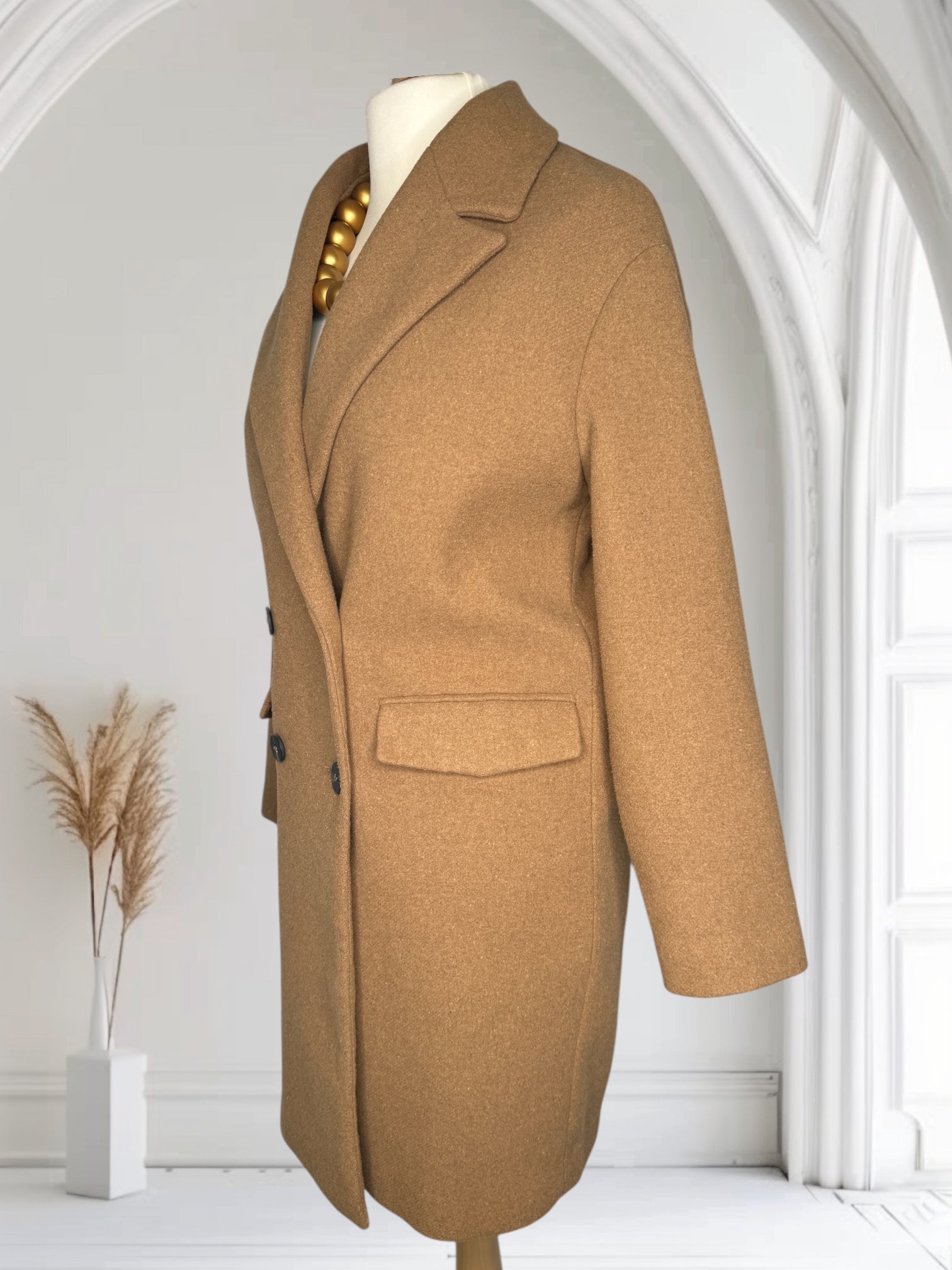 Manteaux Beige, Taille XL