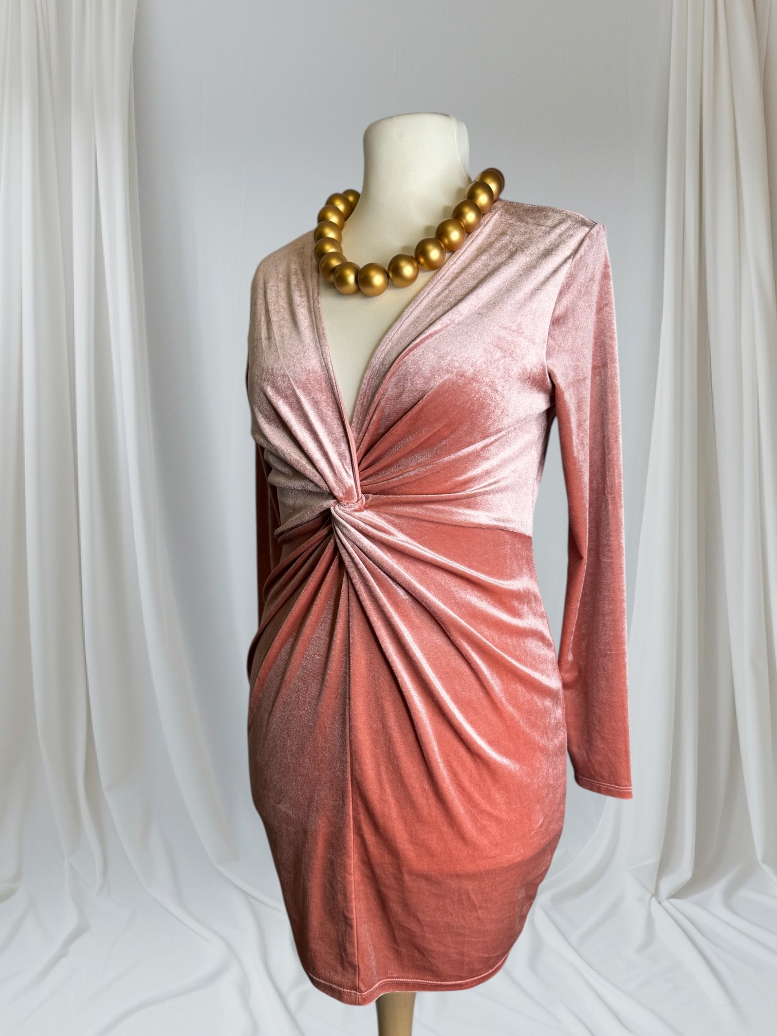 Robe rose, Taille M, Made in France
