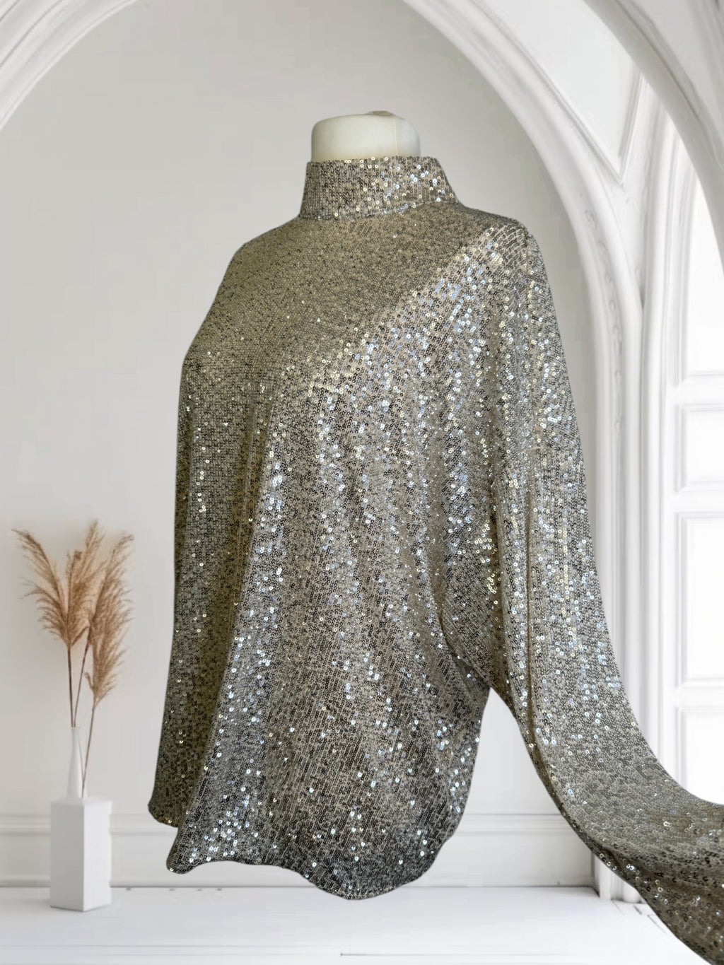Haut paillettes Taille XL