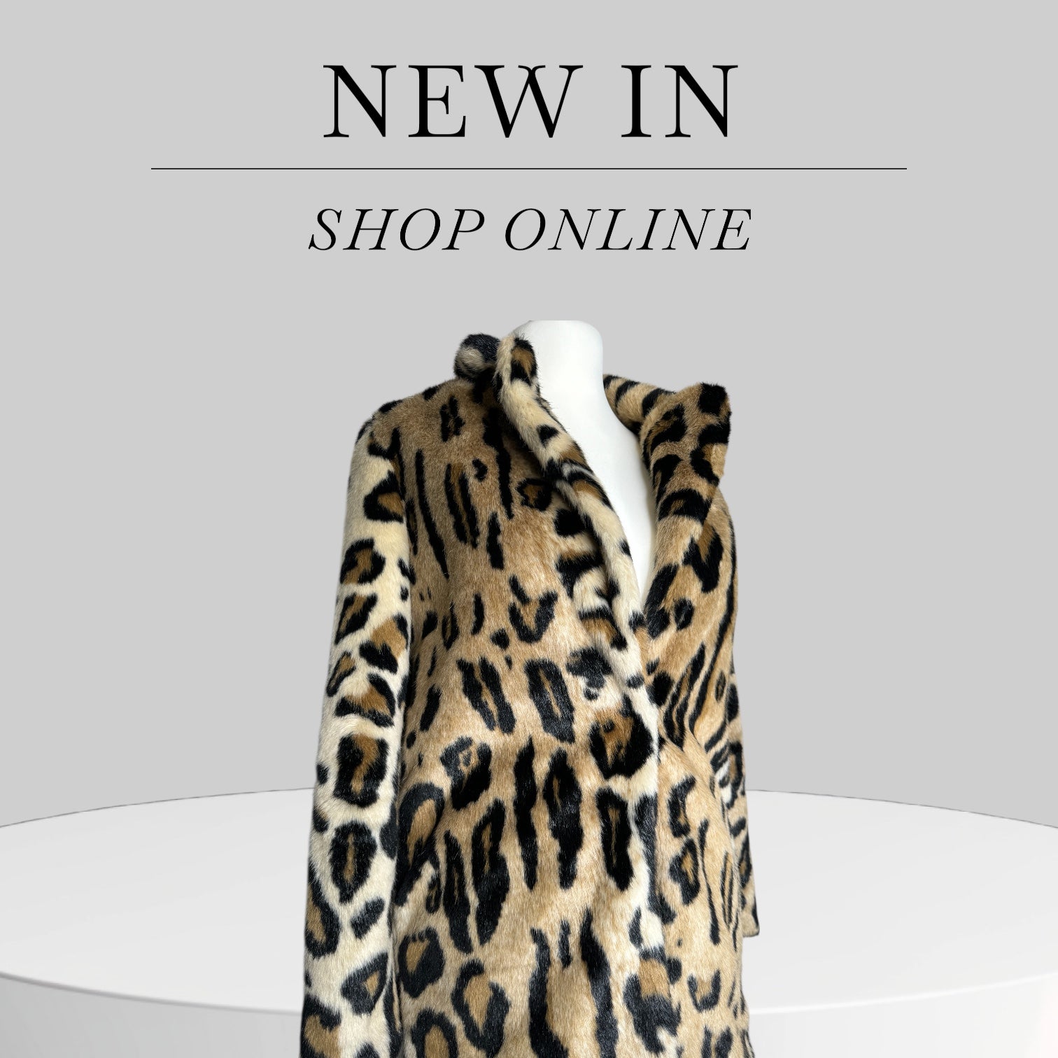 Veste motif Léopard, Taille XS